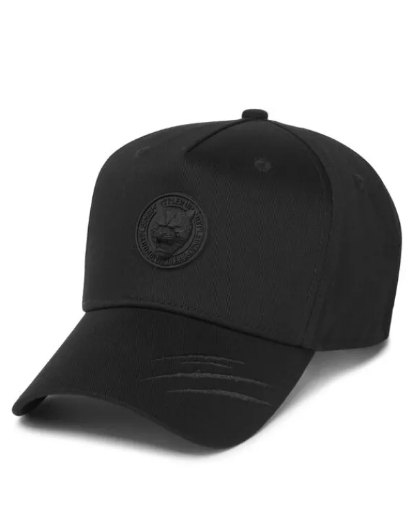 Philipp Plein Baseball Cap Scratch black Best