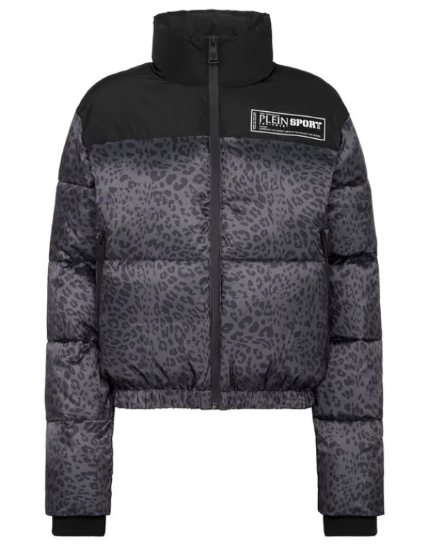 Philipp Plein Basic Bomber Leopard black Fashion