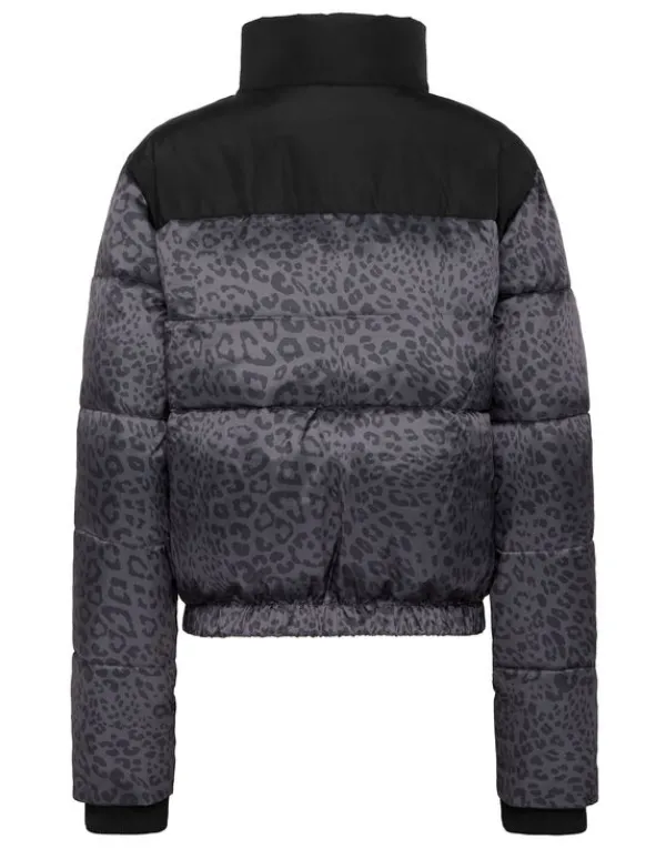 Philipp Plein Basic Bomber Leopard black Fashion