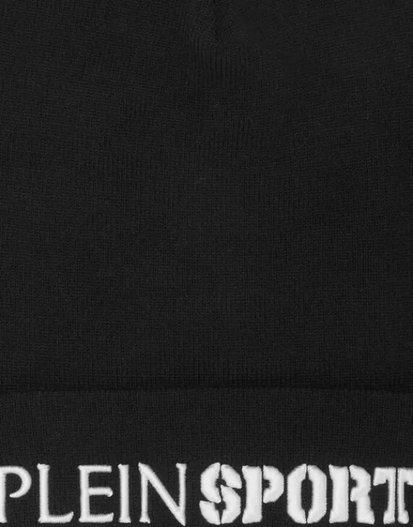 beanie_hat_2.webp Philipp Plein Beanie Hat black Discount