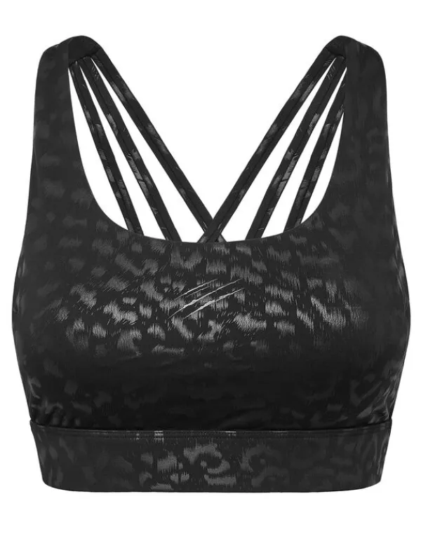 Philipp Plein Leopard Sport Bra black Outlet