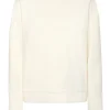 Philipp Plein Boxy Fit Sweatshirt Round Neck LS white Fashion