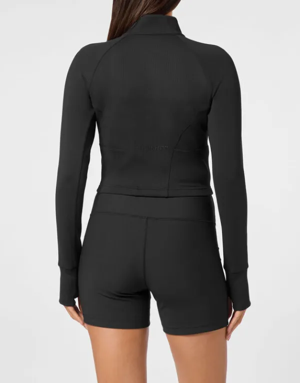 cropped_jogging_full_zip_2-1.webp Philipp Plein Cropped Jogging Full Zip black Sale