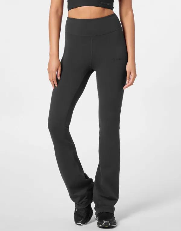 Philipp Plein Flare Jogging Leggings black Clearance
