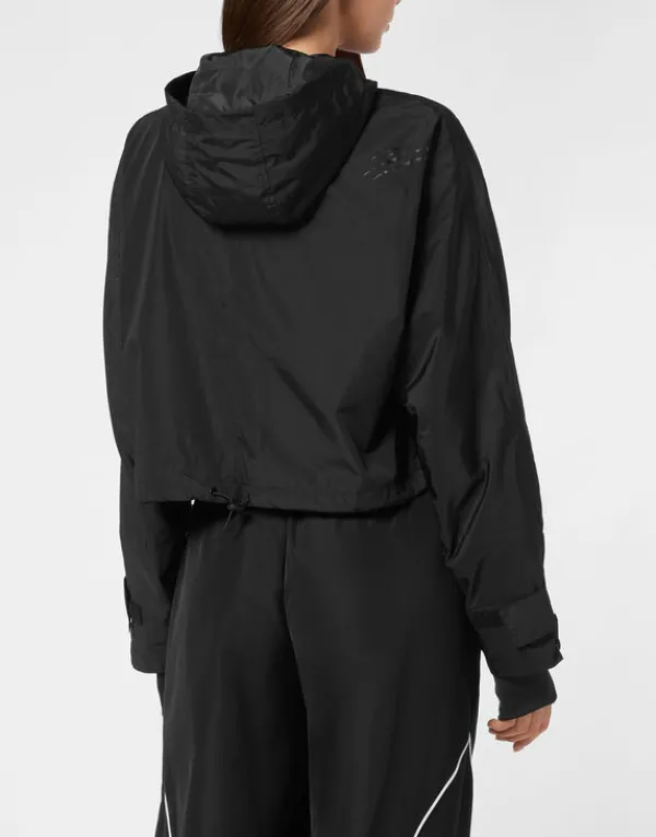 hooded_active_jacket_ls_s_2.webp Philipp Plein Hooded Active Jacket LS Scratch black Outlet