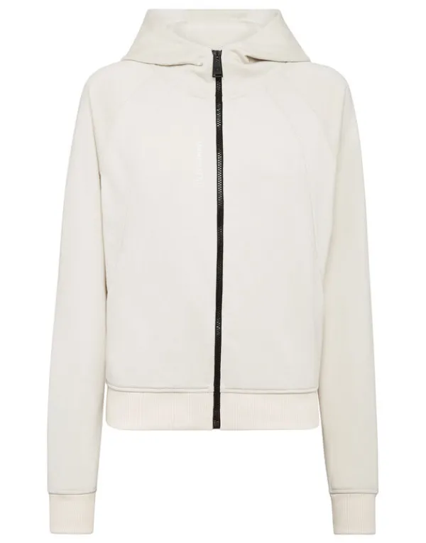 Philipp Plein Hoodie Sweatjacket Basic beige Hot