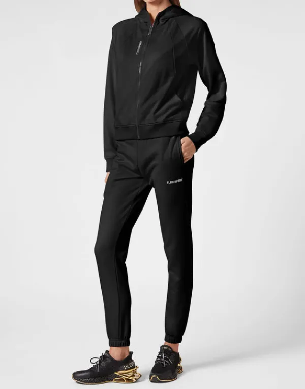 hoodie_sweatjacket_basic_3.webp Philipp Plein Hoodie Sweatjacket Basic black Fashion