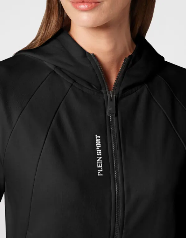 hoodie_sweatjacket_basic_4.webp Philipp Plein Hoodie Sweatjacket Basic black Fashion