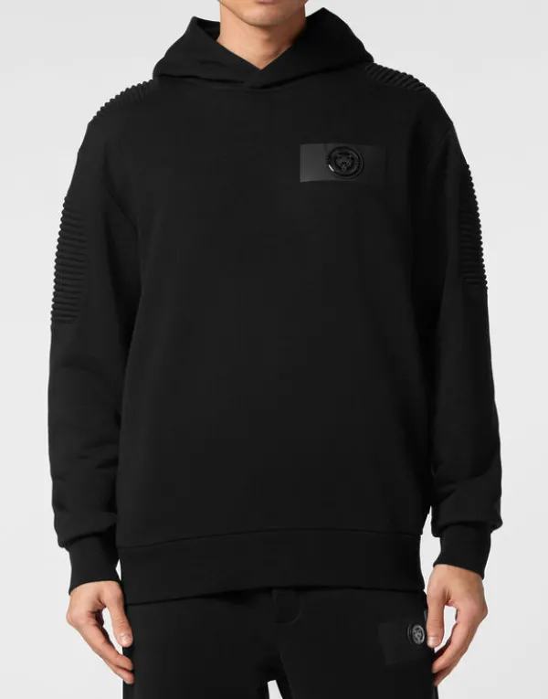 Philipp Plein Hoodie sweatshirt black Clearance