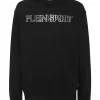 Philipp Plein Hoodie sweatshirt Tiger black/silver Discount