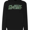 Philipp Plein Hoodie Sweatshirt Tiger black+greenfluo New