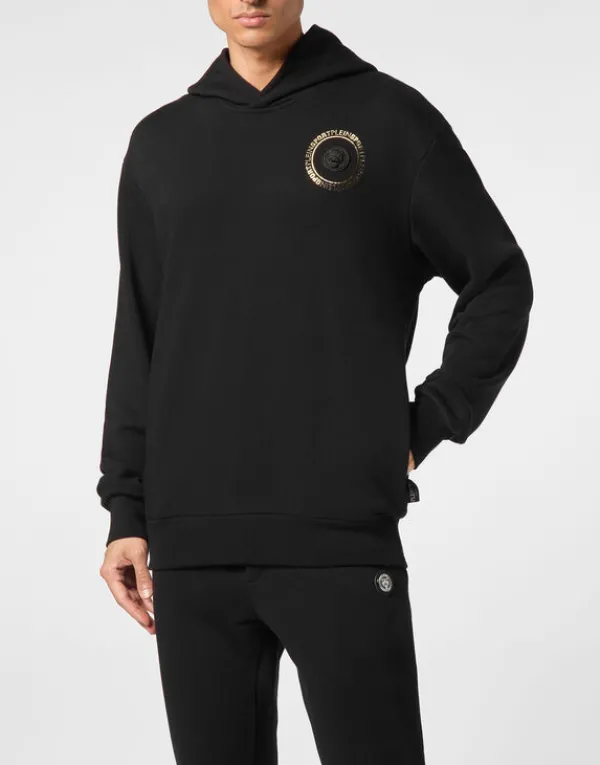 Philipp Plein Hoodie Sweatshirt Tiger black Hot
