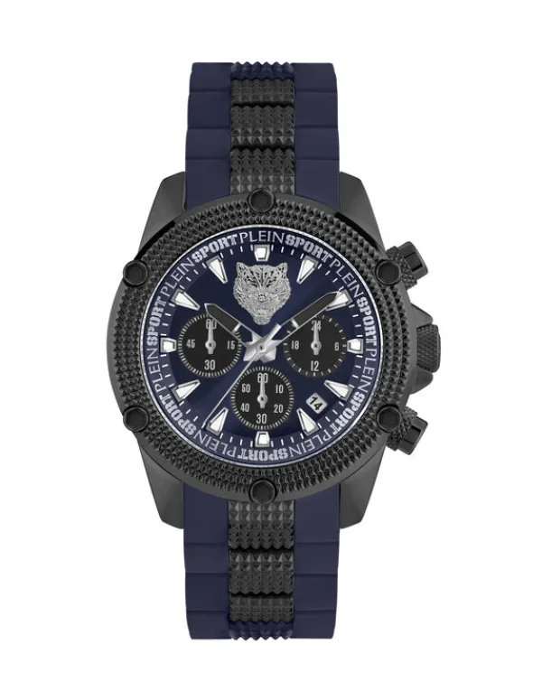 Philipp Plein HURRICANE CHRONO Watch bluenavy/black Best