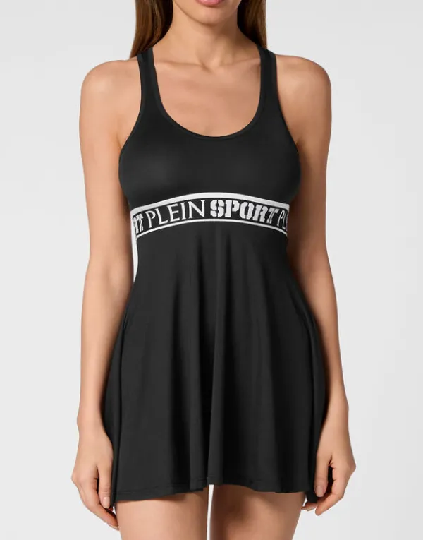 Philipp Plein Jogging Day Dress black Discount