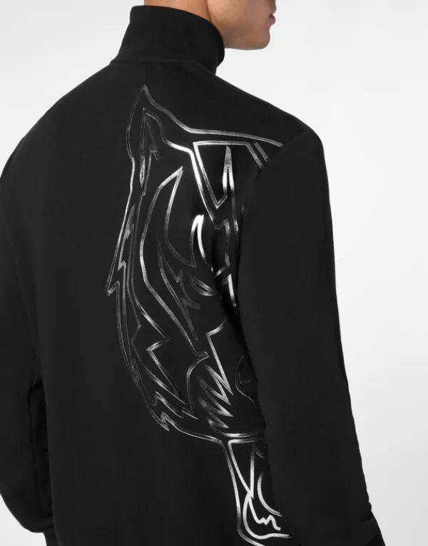 jogging_jacket_tiger_5.webp Philipp Plein Jogging Jacket Tiger black Outlet