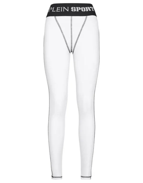 Philipp Plein Jogging Leggings white Sale