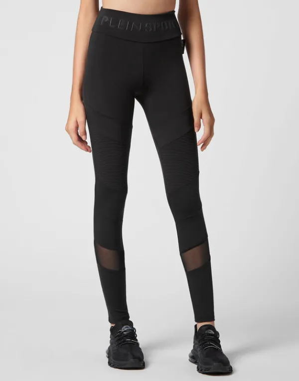 Philipp Plein Jogging Leggings black New