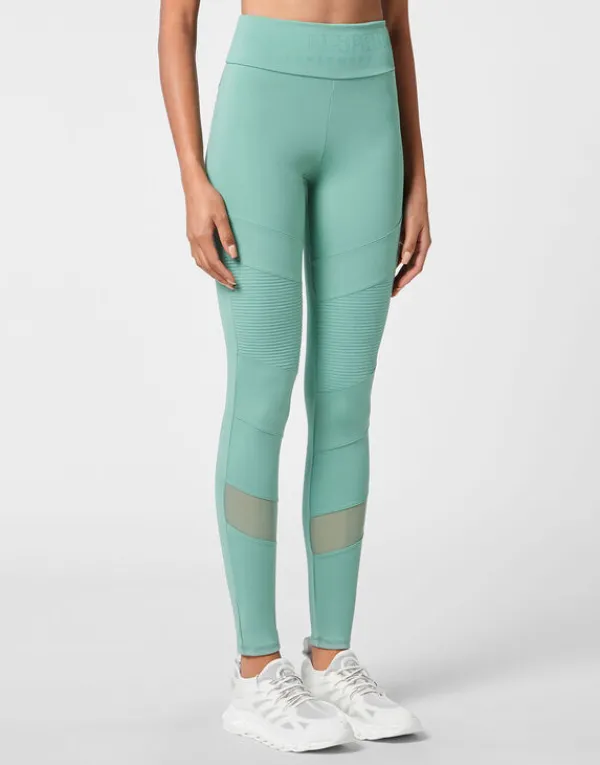 Philipp Plein Jogging Leggings Statement green Outlet