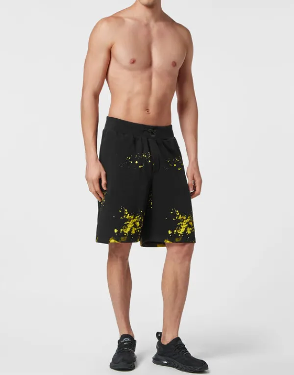 jogging_shorts_3-1.webp Philipp Plein Jogging Shorts black/yellowfluo Online