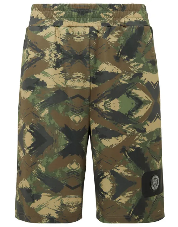 Philipp Plein Jogging Shorts camouflage Hot