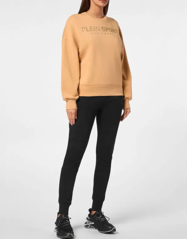 jogging_sweatshirt_ls_3-3.webp Philipp Plein Jogging Sweatshirt LS beige Discount