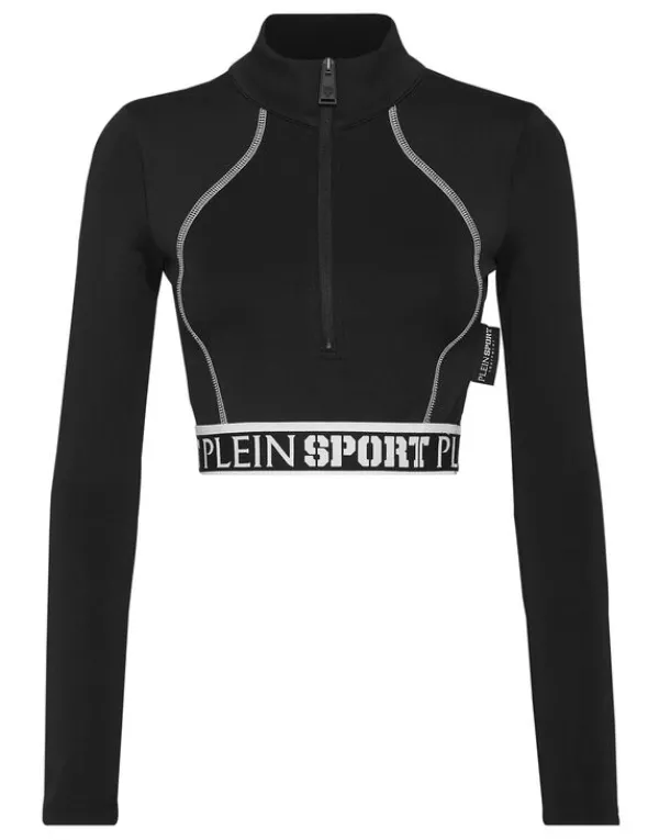 Philipp Plein Jogging Top black Clearance