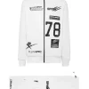 Philipp Plein Jogging Tracksuit: Top/Trousers Multilogo white Outlet