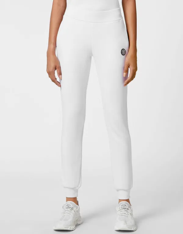 Philipp Plein Jogging Trousers white Hot