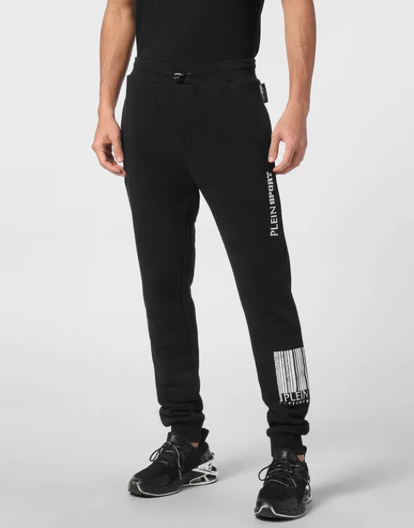 Philipp Plein Jogging Trousers Barcode black New