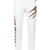 Philipp Plein Jogging Trousers Scratch white Best