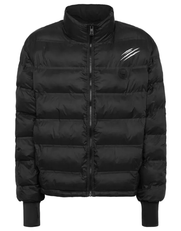 Philipp Plein Lightweight Zipped Jacket LS Scratch black Outlet