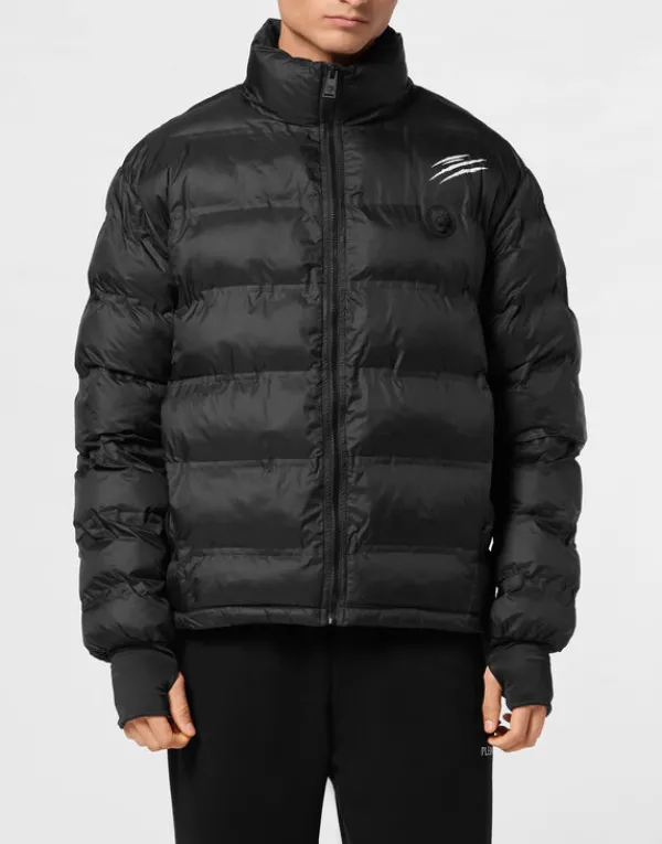 Philipp Plein Lightweight Zipped Jacket LS Scratch black Outlet