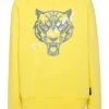 Philipp Plein Longsleeve Sweatshirt Tiger yellow Best