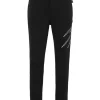 Philipp Plein Loose Fit Jogging Pants Lamina Scratch black/silver Hot