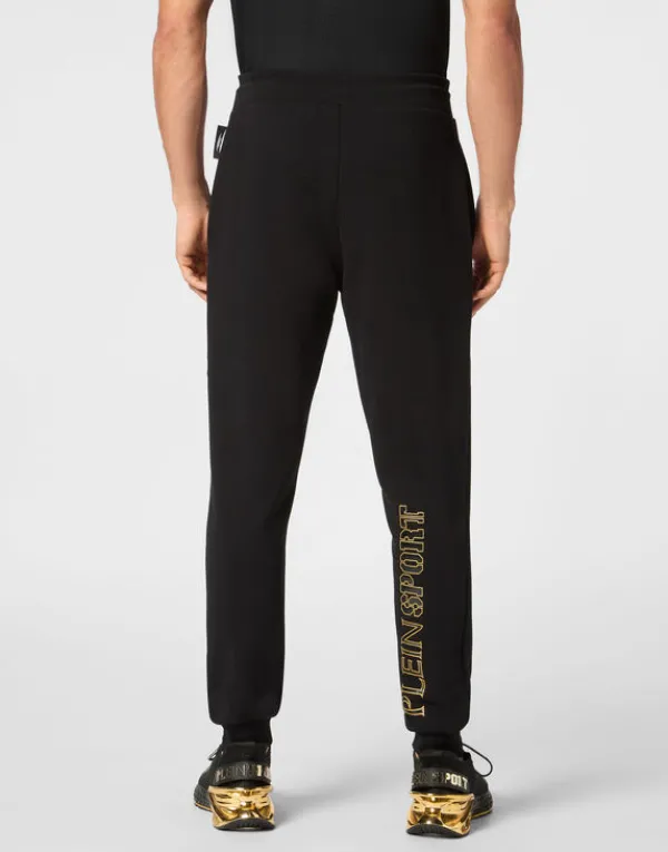 loose_fit_jogging_pants_l_2.webp Philipp Plein Loose Fit Jogging Pants Lamina Scratch black/lightgold Outlet
