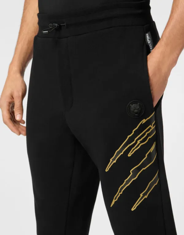 loose_fit_jogging_pants_l_4.webp Philipp Plein Loose Fit Jogging Pants Lamina Scratch black/lightgold Outlet