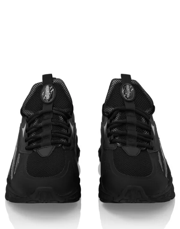 Philipp Plein Lo-Top Sneakers black Clearance