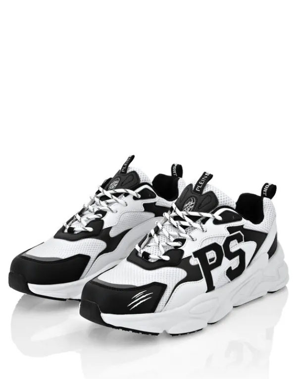 Philipp Plein Lo-Top Sneakers White/greenfluo Sale