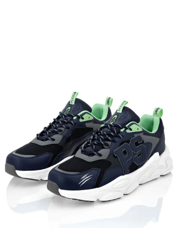 Philipp Plein Lo-Top Sneakers Darkgrey+darkblue Discount