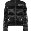 Philipp Plein Nylon Bomber black Clearance