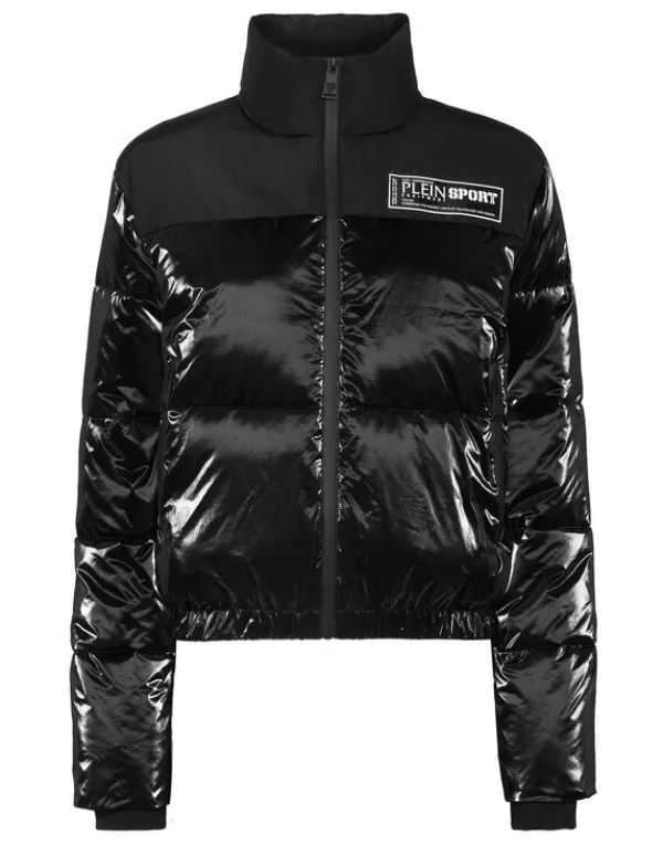 Philipp Plein Nylon Bomber black Clearance