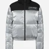 Philipp Plein Nylon Bomber Silver Best