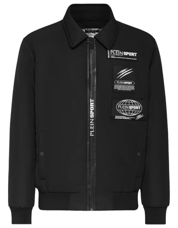 Philipp Plein Nylon Bomber Global Express Edition black Sale