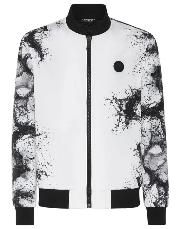 Philipp Plein Nylon Bomber Splash Extreme New