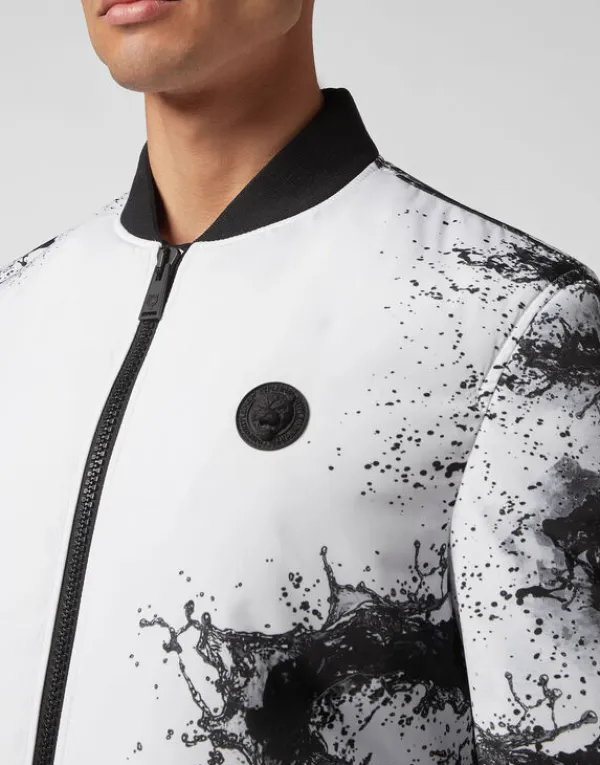 nylon_bomber_splash_extre_4.webp Philipp Plein Nylon Bomber Splash Extreme New