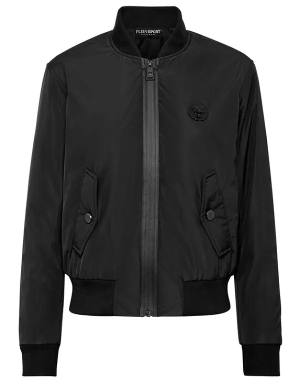Philipp Plein Nylon Bomber Tiger black Fashion