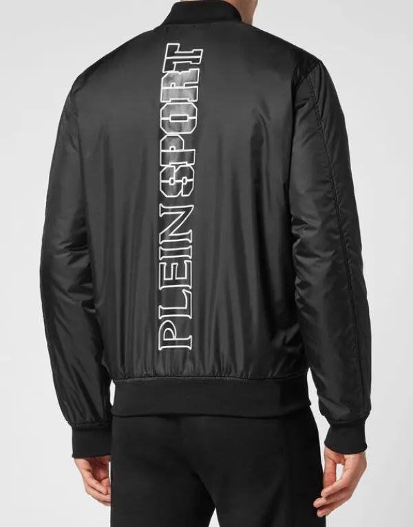 nylon_bomber_tiger_2.webp Philipp Plein Nylon Bomber Tiger black Sale