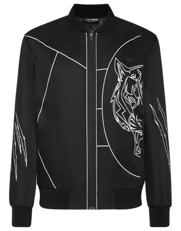 Philipp Plein Nylon Bomber Tiger Court Edition black Hot