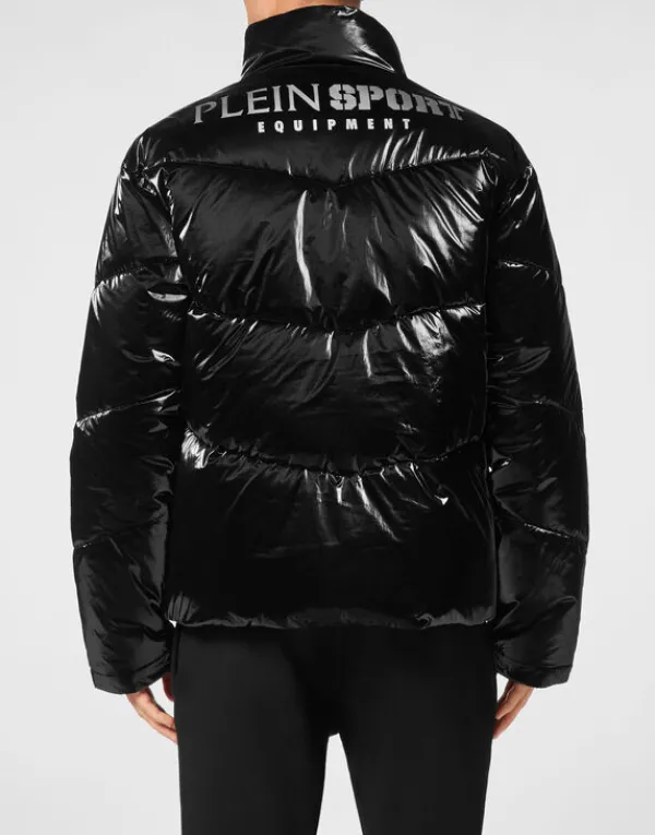 nylon_crease_puffer_jacke_2.webp Philipp Plein Nylon Crease Puffer Jacket black Sale