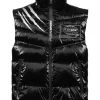 Philipp Plein Nylon Crease Vest black New